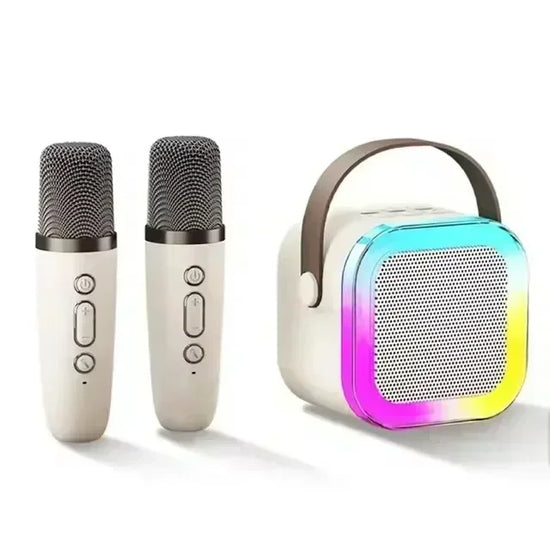 Gaming KTV Karaoke Live Streaming Microphone for iPhone Samsung Laptop with Noise Cancelling Bluetooth Speaker Professional Use