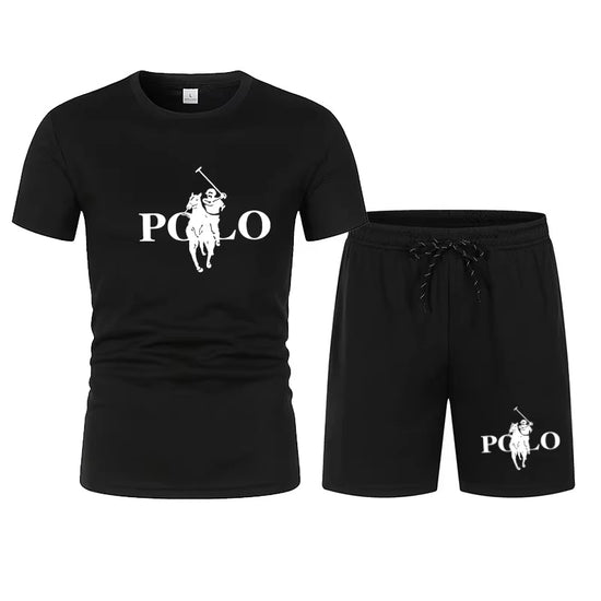 2026 Summer Fashion Trend Leisure Sports Set Mesh High Street Men&